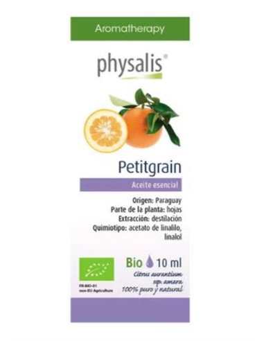 Esencia Petitgrain 10Ml. Bio de Physalis