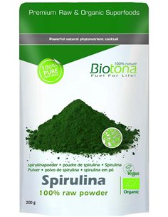 Spirulina Raw Power 200Gr. Bio de Biotona