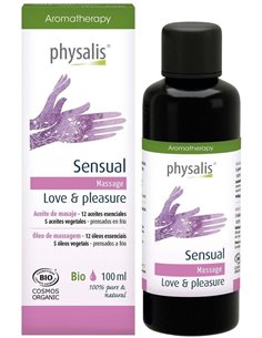 Sensual Amor Y Placer Aceite Masaje 100Ml. Bio de Physalis
