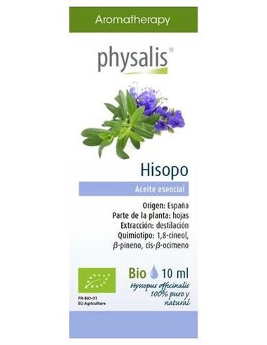 Hisopo Aceite Esencial 10Ml. Bio de Physalis