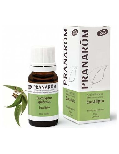 Eucalipto Hoja Aceite Esencial Bio 10Ml. de Pranarom Aceites