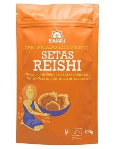 Setas Reishi Superalimento 100Gr. Bio de Iswari