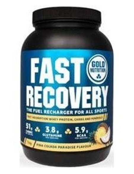 Fast Recovery Piña Colada 600Gr. de Gold Nutrition