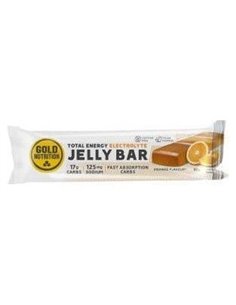 Jelly Bar Total Energy Electrolyte Orange 15Uds. de Gold Nutrition