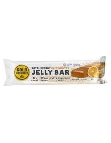 Jelly Bar Total Energy Electrolyte Cola 15Uds. de Gold Nutrition