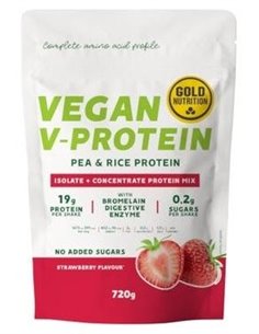 V-Protein Fresa 720Gr. de Gold Nutrition