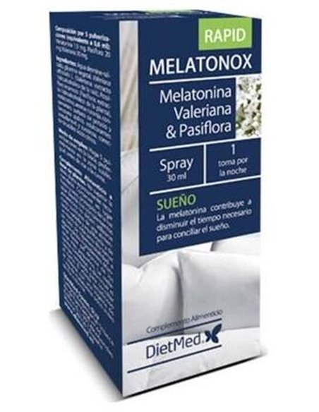 Melatonox Rapid 30Comp Bucodispersables. de Dietmed