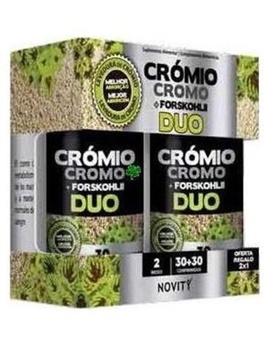Cromio + Forskohlli Duo 30+30Comp. de Dietmed