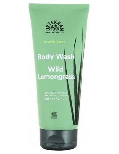 Wild Lemongrass Gel De Baño 200Ml. Eco Vegan de Urtekram