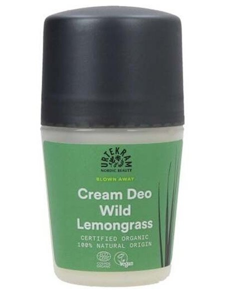 Wild Lemongrass Desodorante Roll-On 50Ml Eco Vegan de Urtekram