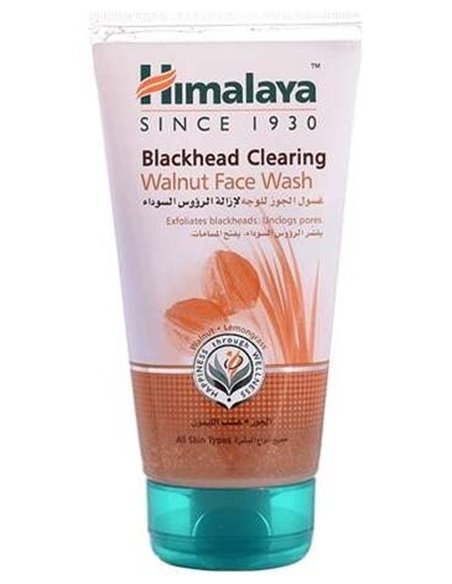 Limpiador Facial Nuez Puntos Negros-Espinillas 150 de Himalaya