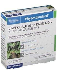 Phytostandard Alcachofa-Rabano Negro 30Comp. de Pileje
