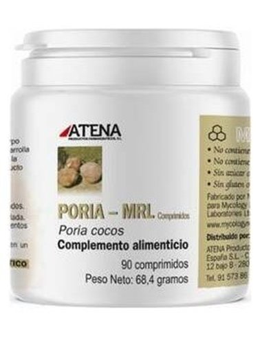 Poria-Mrl 500Mg. 90Comp. de Atena