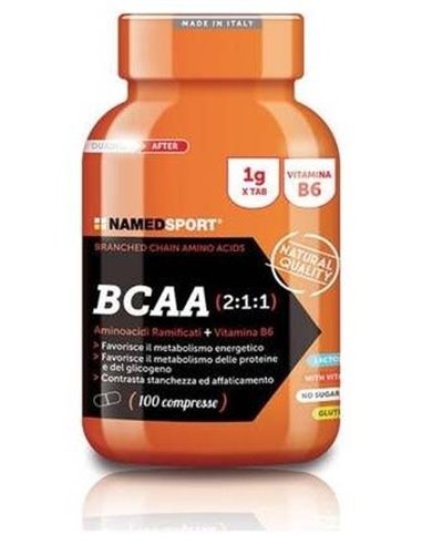 Bcaa 2:1:1 100 Comprimidos Named Sport
