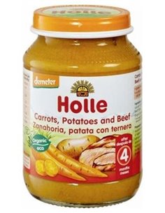 Potito Zanahoria Patata Con Ternera 4Meses 190 Gramos Holle