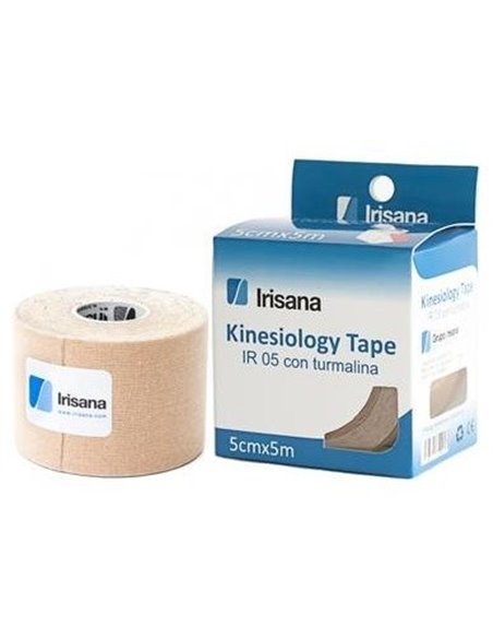 Kinesiology Tape Con Turmalina 5Cmx5M Beige R05.Bg de Irisana