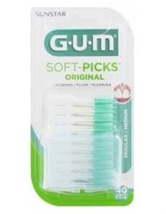 Cepillo Interdental Soft Picks Regular 60Un Verde de Gum