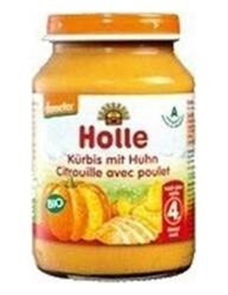 Potito Calabaza Con Pollo 5Meses 190Gr. Demeter de Holle