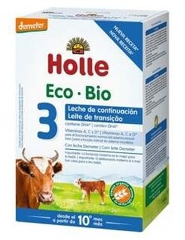 Leche De Continuacion 3 Vaca 600Gr. Demeter de Holle