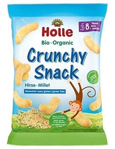 Snack De Mijo Crujiente 8Meses 25Grx8Uds. Eco de Holle