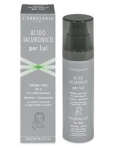 Acido Hialuronico Hombre Crema Cara 24 Horas 50Ml. de L´Erbolario