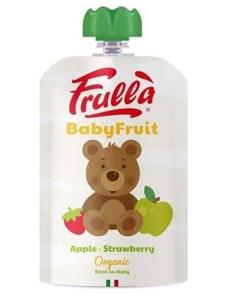 Baby Pure De Manzana Y Fresa 10 Uds X 100 Gr Bio de Frulla