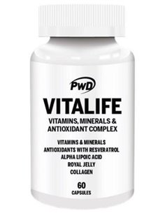 Vitalife 60 capsulas de Pwd Nutrition