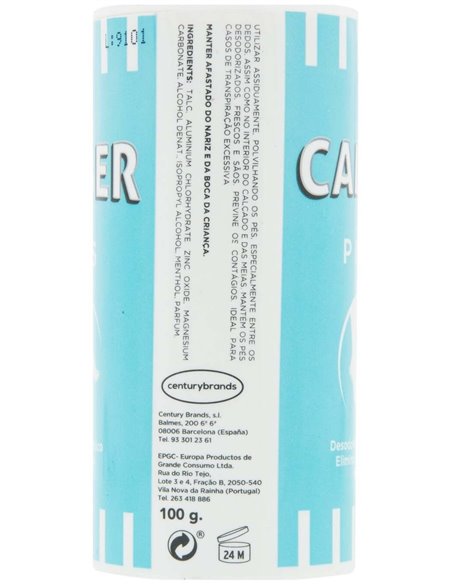 Polvos Talco Calber Pies 100Gr de Calber