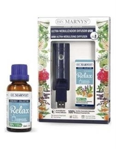 Pack Usb Ultra Nebulizador+Synergy Relax 30Ml. de Marnys