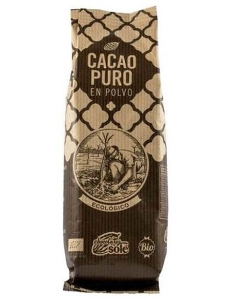 Cacao Puro Polvo 150Gr. Eco Sg Vegan de Chocolates Sole