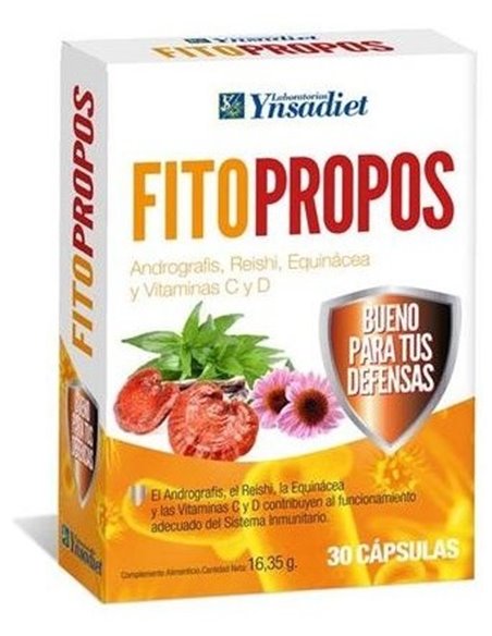 Fitopropos + Echinacea 30 Caps. V de Ynsadiet