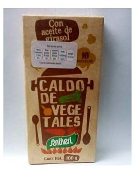 Caldo Vegetal 10Pastillas** de Santiveri