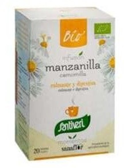 Sanaflor Manzanilla Infusion 20Ud. Bio de Santiveri