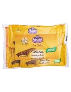 Noglut Tostadas Bañadas Con Chocolate Leche 102Gr de Santiveri