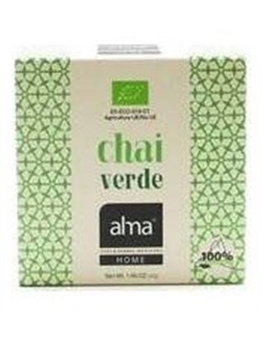 Te Verde Chai Infusion 15Piramides. Eco Vegan Alma Home