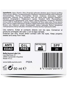 Bella Dia Crema Piel Mixta 50Ml. de Bella Aurora