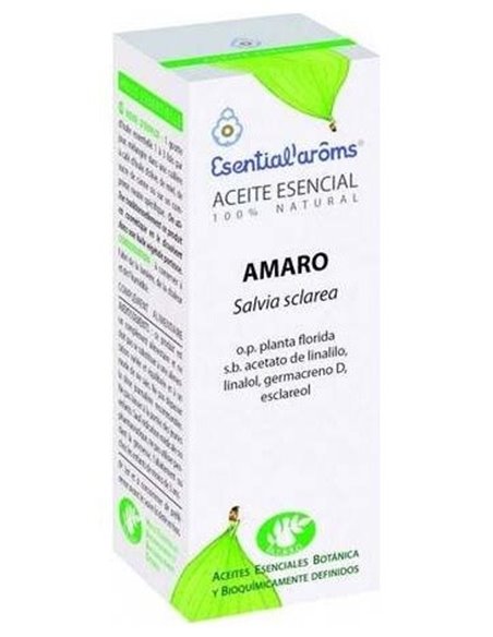 Salvia Sclarea (Amaro) Aceite Esencial 10Ml. de Esential Aroms