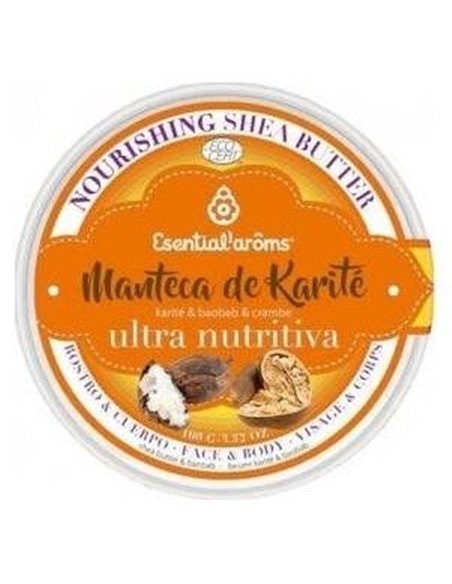 Manteca De Karite Ultra Nutritiva 100 Gr de Esential Aroms