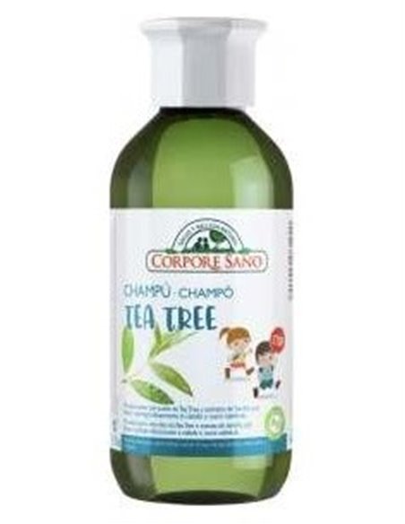 Champu Escolar Tea Tree y Tomillo 300 ml de Corpore Sano