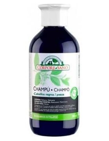 Champu Henna Negro 300Ml de Corpore Sano
