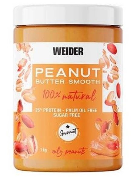 Weider Prot Peanut Crema Cacahuete 1Kg. Vegan de Weider