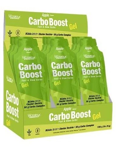 Carbo Boost Gel Manzana18Uds. de Victory Endurance