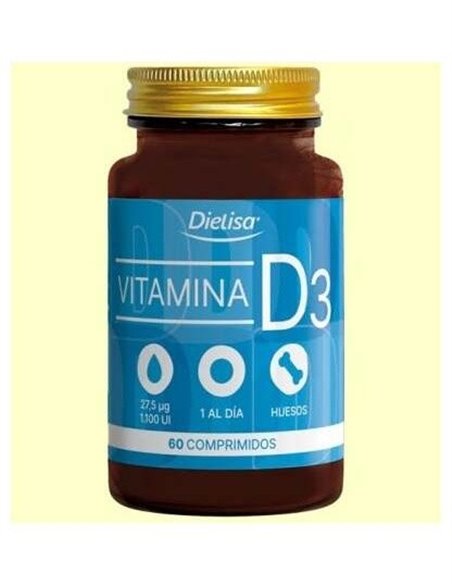 Vitamina D3 60Comp. de Dietisa (Dielisa)