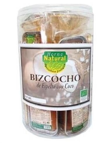 Bizcochos De Espelta Con Coco Cilindro 18Uds. Eco de Horno Natural
