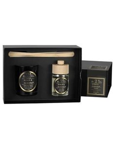 Setperf2 Vela+Mikado Amber-Olibanum 23X16,6X8X3Cm. de Cerabella