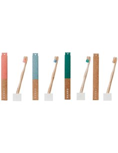 Banbu Cepillo Dental Adulto Medio Azul. Banbu