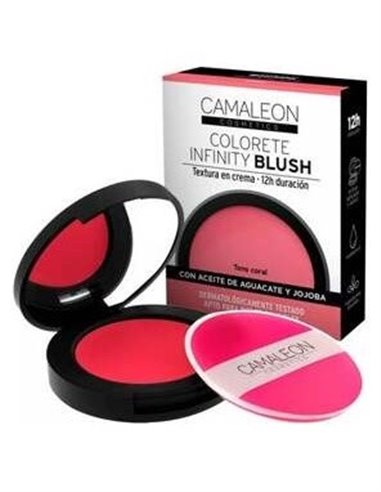 Colorete Infinity Blush Coral de Camaleon