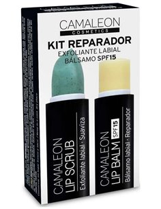 Camaleon Kit Reparador Labial+Exfoliante Melon. de Camaleon Cosmetics
