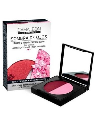 Sombras De Ojos Granate - Rosa de Camaleon