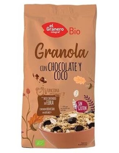 Granola Con Chocolate Y Coco 350Gr. Bio Sg de El Granero